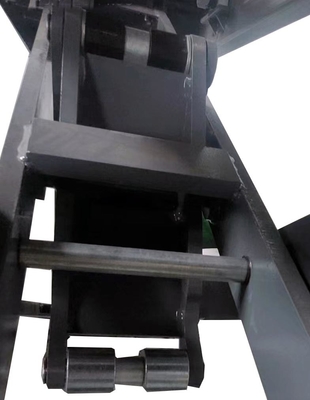 Elevador de automóviles pequeños ultra delgados con doble cilindro Elevador hidráulico Capacidad de elevación 4000kgs