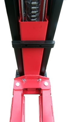 Elevador de doble columna de pórtico automotriz hidráulica de dos postes elevador de automóviles para estación de servicio