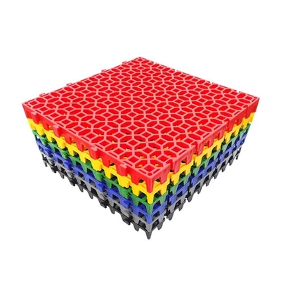 Pavimento de carpa de fiesta 40*40*4cm Pavimento de plástico para limpieza automática detallada