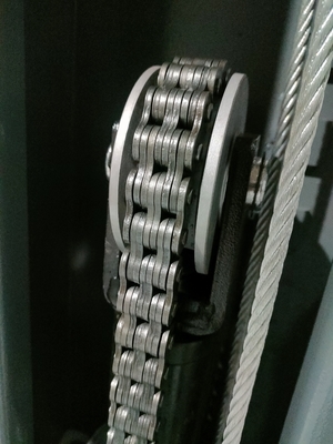 UE-2P4T Elevador manual de tipo piso para ancho de columna ajustable y capacidad de 4000 kg