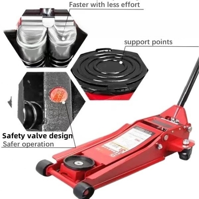 110v/220v/380v Mejor de 3 toneladas Pallet Trolley Hidráulico Jack de suelo para coches Solicitud del cliente