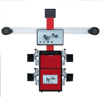 Máquina de elevación de automóviles de tijeras para alineación de ruedas Potencia del motor de 0.75kw/1.1kw Auto usado