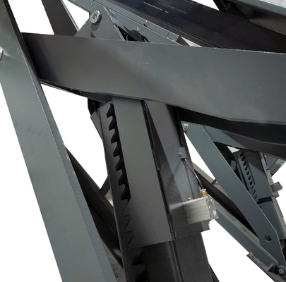 110 mm MIN ALTURAS CE 3.5T Super delgado de tijeras elevador de automóviles para la elevación suave del vehículo
