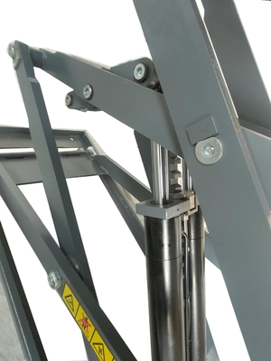 110 mm MIN ALTURAS CE 3.5T Super delgado de tijeras elevador de automóviles para la elevación suave del vehículo