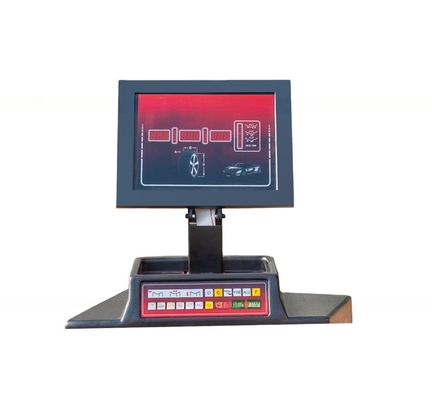 12&quot;-24&quot; Máquina de equilibrio de ruedas totalmente automática de sujeción interna para un equilibrio preciso