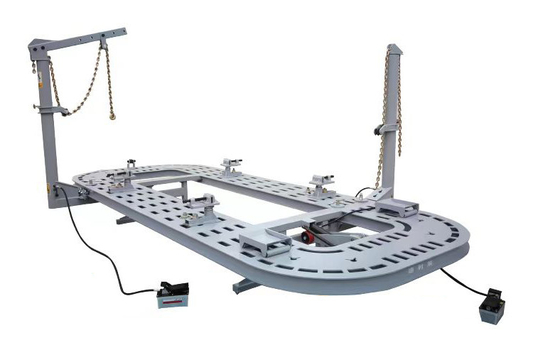 2.2T Chasis de banco de coches máquina de tracción de enderezador para O Liner Car Frame