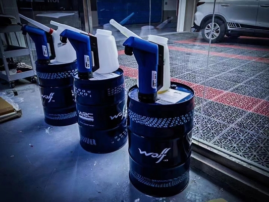 Acero 55 galones 200L Aeronáutico Alimentado Presión pistón Tambor Barril Motor Motor Lubricante Pneumática de transferencia de aceite bomba con contador