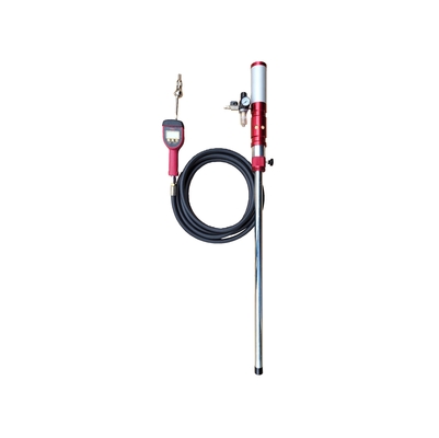 120cm*30cm bomba de tambor eléctrico portátil con medidor de caudal pistola de aceite para diesel gasolina aceite químico líquido