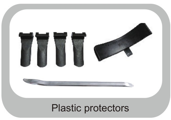 Cambio de neumáticos móviles conveniente para 12&quot;-24&quot; de sujeción interior y 10&quot;-22&quot; de sujeción exterior