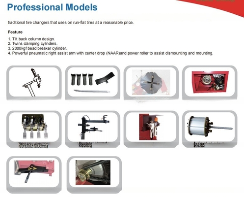 8-10Bar Auxiliar de reparación de neumáticos de automóviles Swing Arm Cambiador de neumáticos de automóviles con diseño duradero