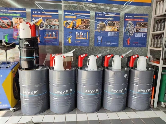 Selección multicolor bomba de sifón de plástico PE DP-25 bomba manual de transferencia de combustible líquido para soporte personalizado