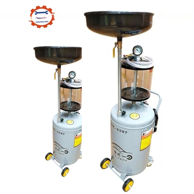 Tanque neumático portátil de recogida de residuos de aceite para profesionales del mantenimiento de motores de automóviles