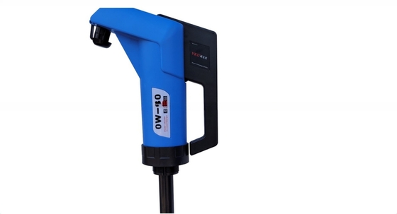 Bomba de tambor eléctrica portátil con medidor de flujo pistola de aceite para el gasóleo gasolina diesel transferencia de líquido químico