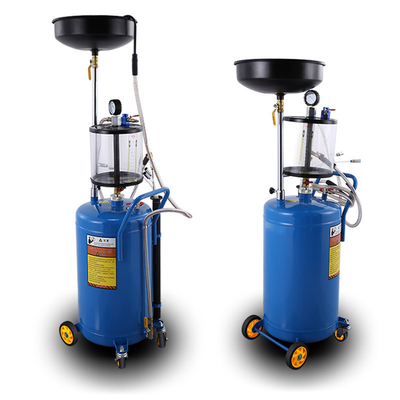 Extractor de aceite de desecho de fluido neumático portátil de capacidad de 80L para el mantenimiento del motor del automóvil