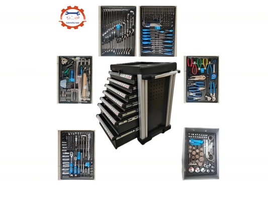 Apoyo personalizado OEM Metal Gabinete de herramientas de garaje con Taller de herramientas de mano del carrito