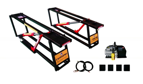 Elevadores de automóviles portátiles con inclinación rápida SCISSOR Diseño de garaje Elevador para el hogar 50s Tiempo de elevación