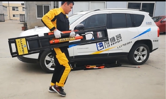 Capacidad de elevación de 3500 kg Mesa de elevación de automóviles portátil rápida para mantenimiento automático