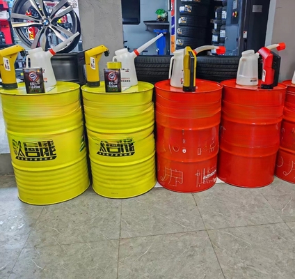 Baja presión portátil de hierro fundido tambor de bomba de galón tanque de succión de aceite diésel Dispensación manual de transferencia palanca de mano bomba de barril