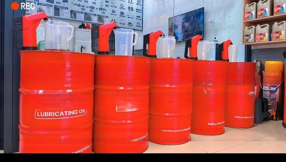 Baja presión portátil de hierro fundido tambor de bomba de galón tanque de succión de aceite diésel Dispensación manual de transferencia palanca de mano bomba de barril