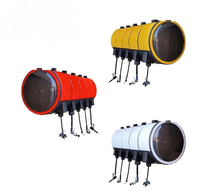 - Diseño elegante de bobina combinada de manguera de aire bobina retráctil para lavado de coches Combinación estándar