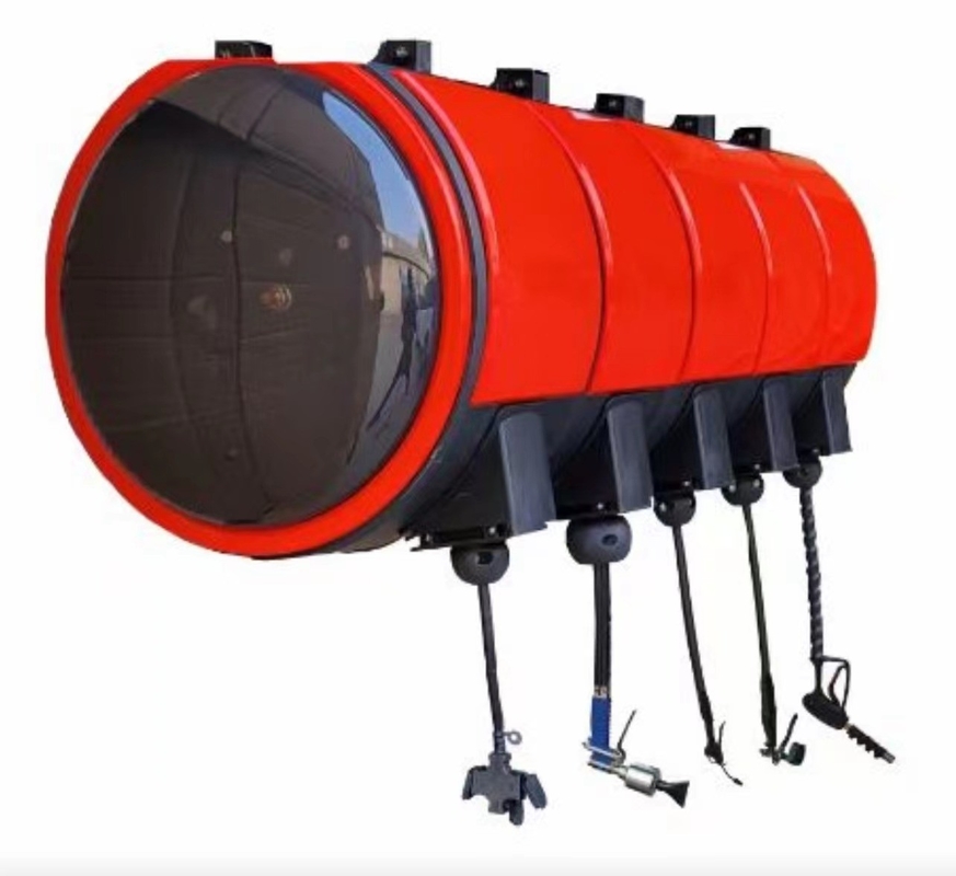 Voltado personalizado 380V Combinación de gas de agua eléctrica de manguera de carrete caja de lavadora de automóviles carrete