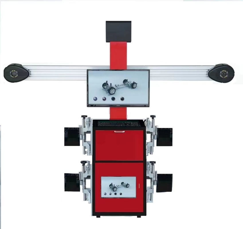 Máquina de elevación de automóviles de tijeras para alineación de ruedas Potencia del motor de 0.75kw/1.1kw Auto usado